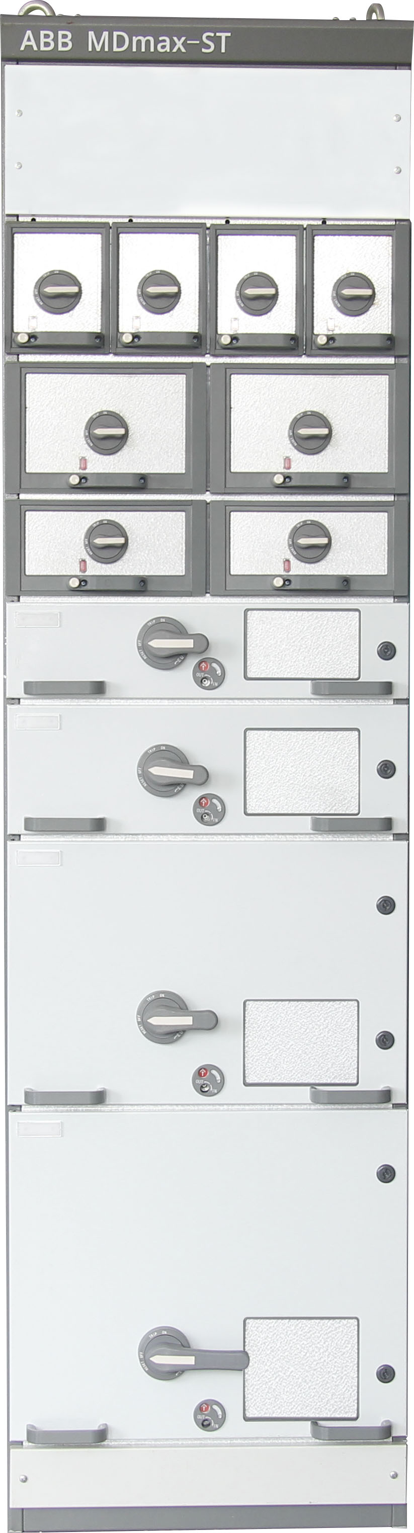 RICHGE Teknologia MDmax-ST Armairu Osagarriak: ABB-rekin bateragarria den ABB-rekin bateragarria den tentsio baxuko potentzia-banaketarako erreferentziazko oinarrizko euskarriak.