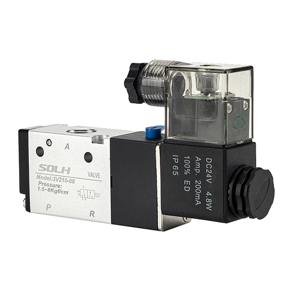 3V serieko balbula solenoide | 3/2 Bidea