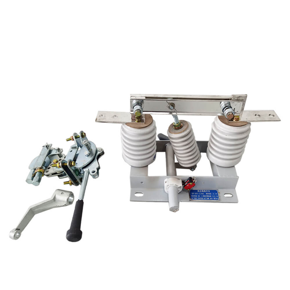GN19-12 12kV 400A 400A AC / DC polo bakarreko isolamendua etengailua 11kv deskonektatzeko etengailu isolatzailearekin
