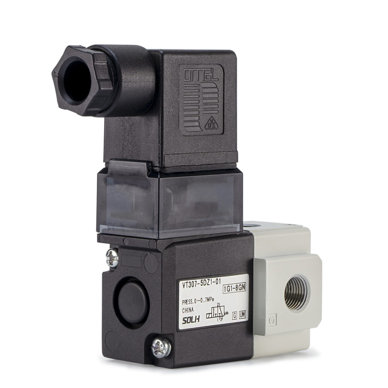 VT307 3 ataka solenoide balbula/zuzeneko funtzionamenduko poppet mota